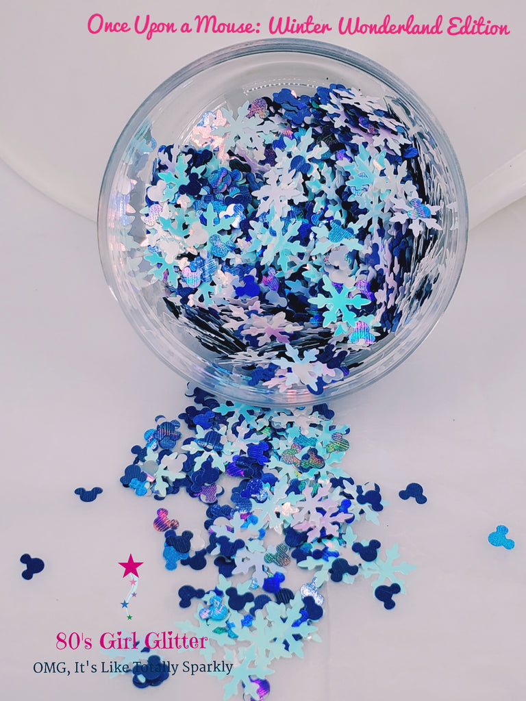 Glitter Shapes - Christmas