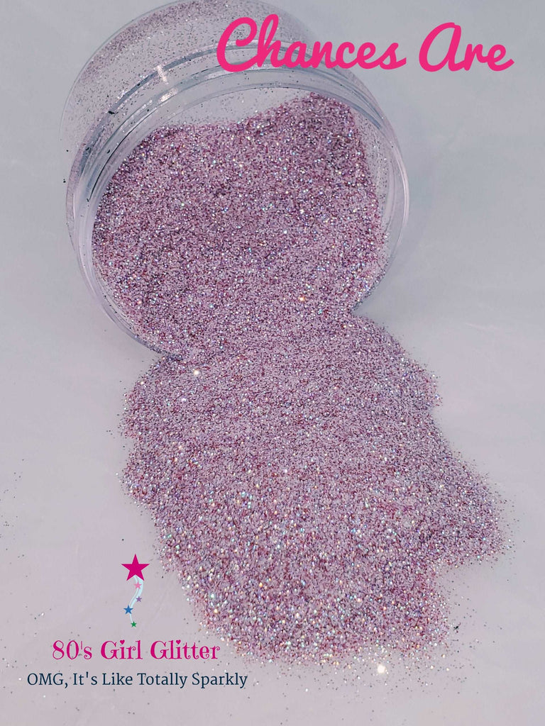 Chances Are - Glitter - Pink Ultra Fine Glitter – 80's Girl Glitter