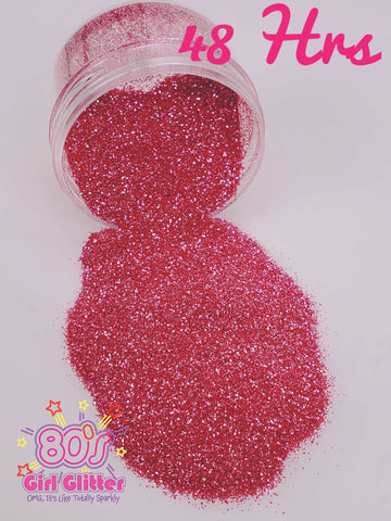 48 Hrs. - Glitter - Dark Pink Metallic Ultra Fine Glitter