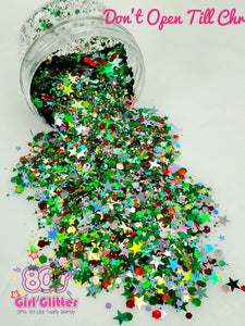 Don't Open Till Christmas - Glitter - Christmas Glitter Mix