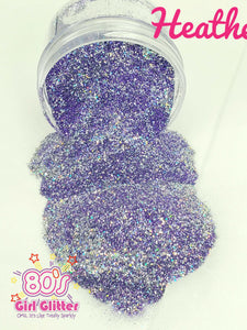 Heathers - Glitter - Purple Glitter - Purple Microfine Glitter - Purple Holographic Glitter