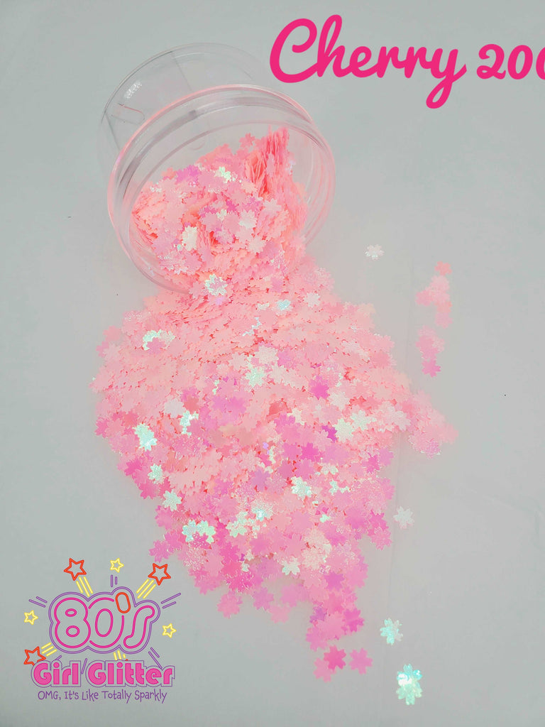 Straight Line: Pink Glitter Shapes – Pearl Glitter Shop