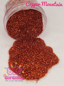 Copper Mountain - Glitter - Brown Glitter - Copper Glitter