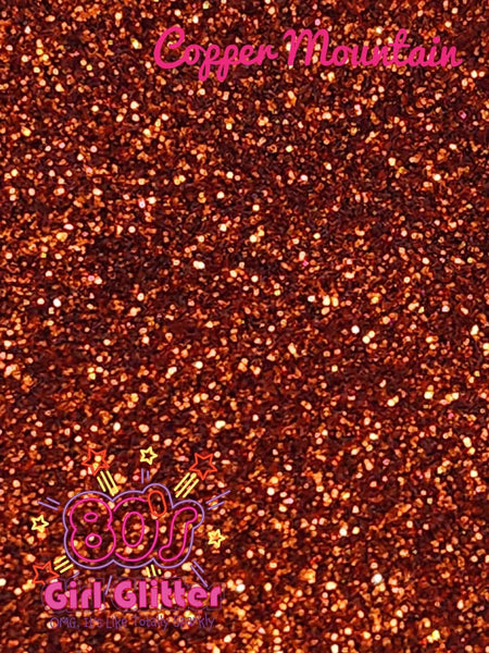 Copper Mountain - Glitter - Brown Glitter - Copper Glitter