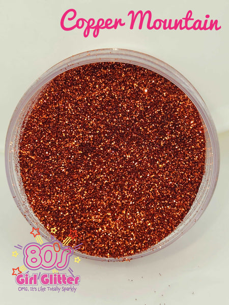 Copper Mountain - Glitter - Brown Glitter - Copper Glitter