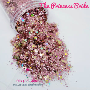 The Princess Bride - Glitter - Pink Glitter - Dark Pink Glitter - Pink –  80's Girl Glitter