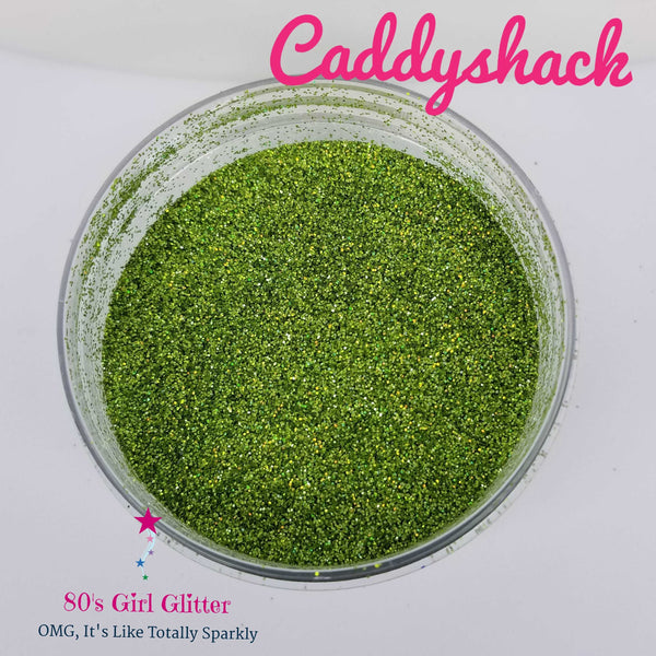 Caddyshack - Glitter - Green Glitter - Green Holographic Glitter - 80's Girl Glitter