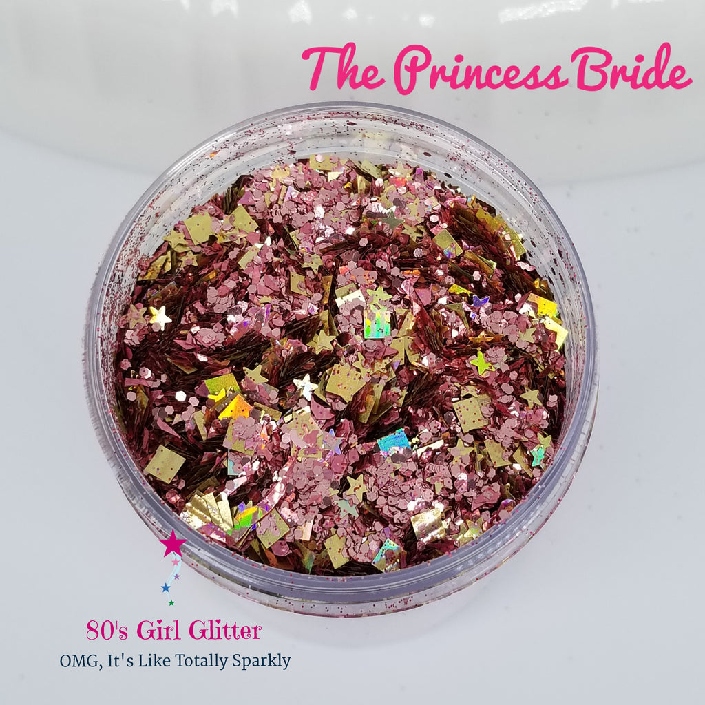 The Princess Bride - Glitter - Pink Glitter - Dark Pink Glitter - Pink –  80's Girl Glitter