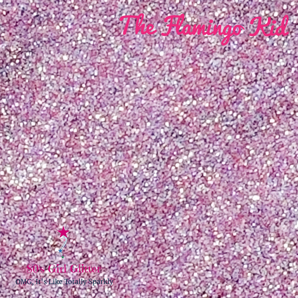 The Flamingo Kid - Glitter - Pink Glitter - Light Pink Translucent Glitter
