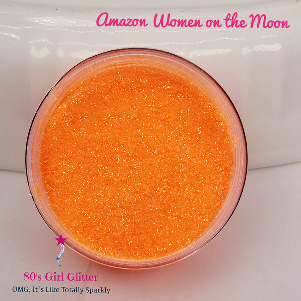 Amazon Women on the Moon - Glitter - Neon Orange Ultra Fine Glitter