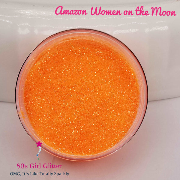 Amazon Women on the Moon - Glitter - Neon Orange Ultra Fine Glitter