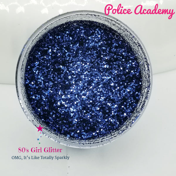 Police Academy - Glitter - Deep Ocean Blue Ultra Fine Glitter