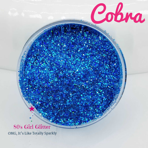 Cobra - Glitter - Blue Glitter - Blue Fine Opaque Glitter