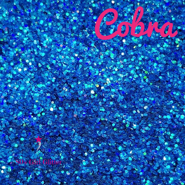 Cobra - Glitter - Blue Glitter - Blue Fine Opaque Glitter