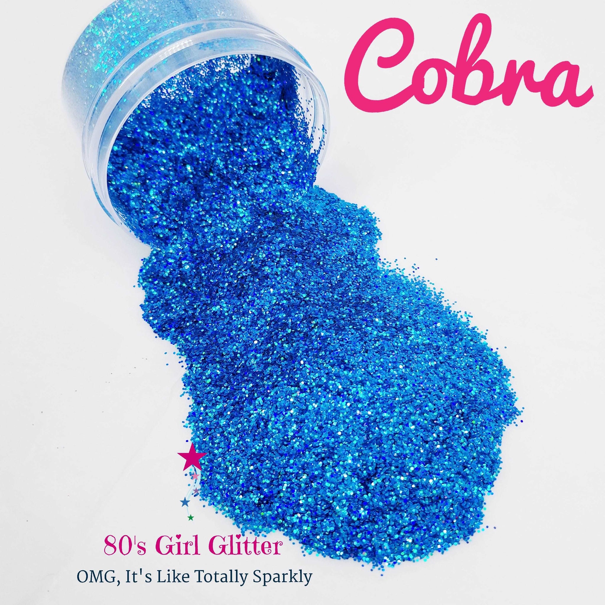 Cobra - Glitter - Blue Glitter - Blue Fine Opaque Glitter