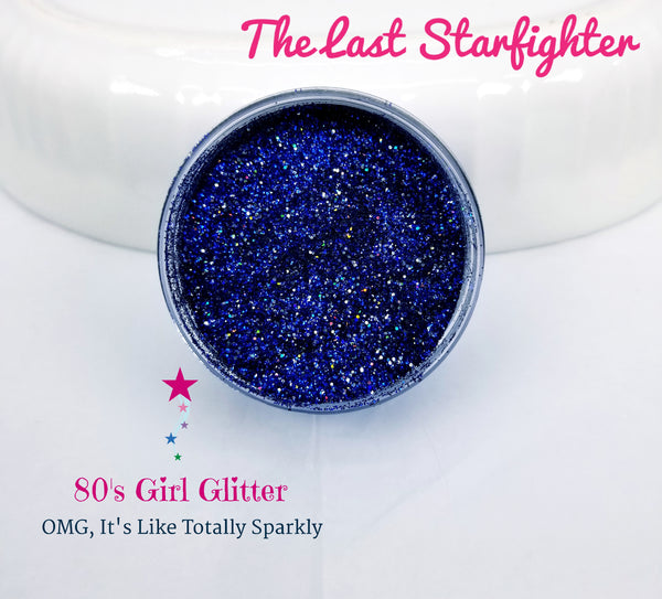 The Last Starfighter - Glitter - Blue Glitter - Midnight Blue Glitter