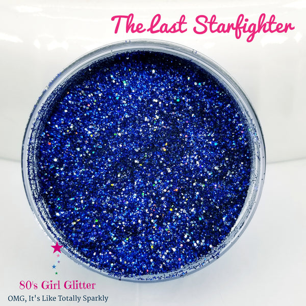 The Last Starfighter - Glitter - Blue Glitter - Midnight Blue Glitter