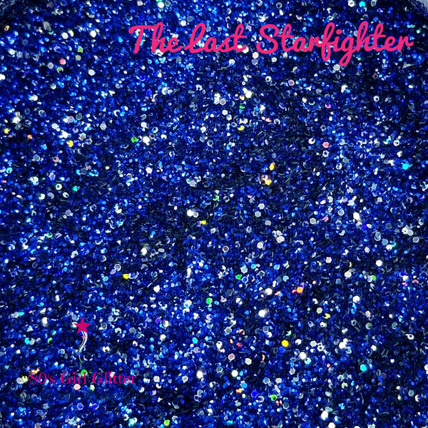 The Last Starfighter - Glitter - Blue Glitter - Midnight Blue Glitter