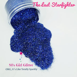 The Last Starfighter - Glitter - Blue Glitter - Midnight Blue Glitter