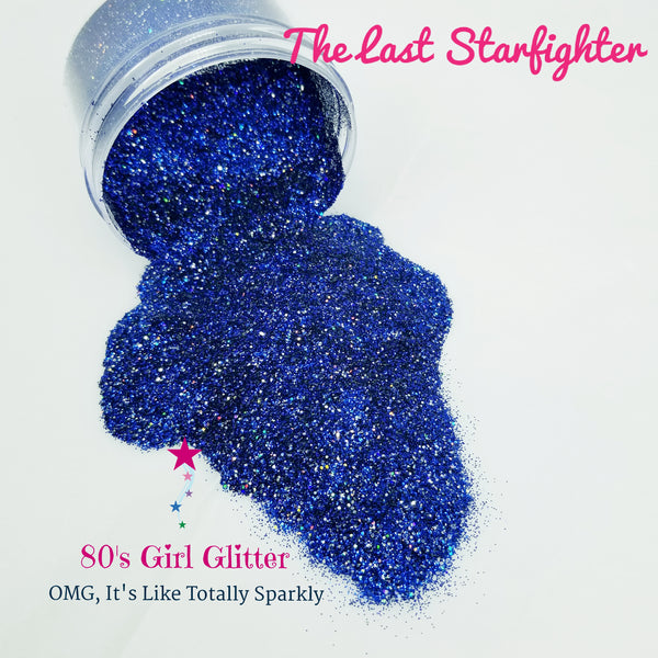 The Last Starfighter - Glitter - Blue Glitter - Midnight Blue Glitter