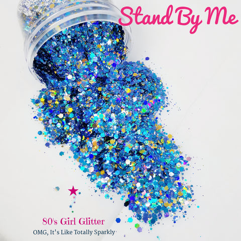 Stand By Me - Glitter - Blue Chunky Glitter Mix