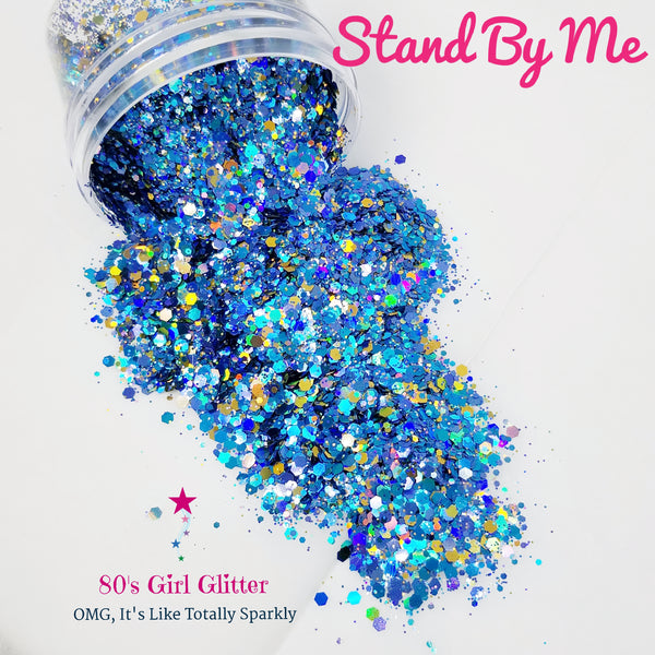 Stand By Me - Glitter - Blue Chunky Glitter Mix