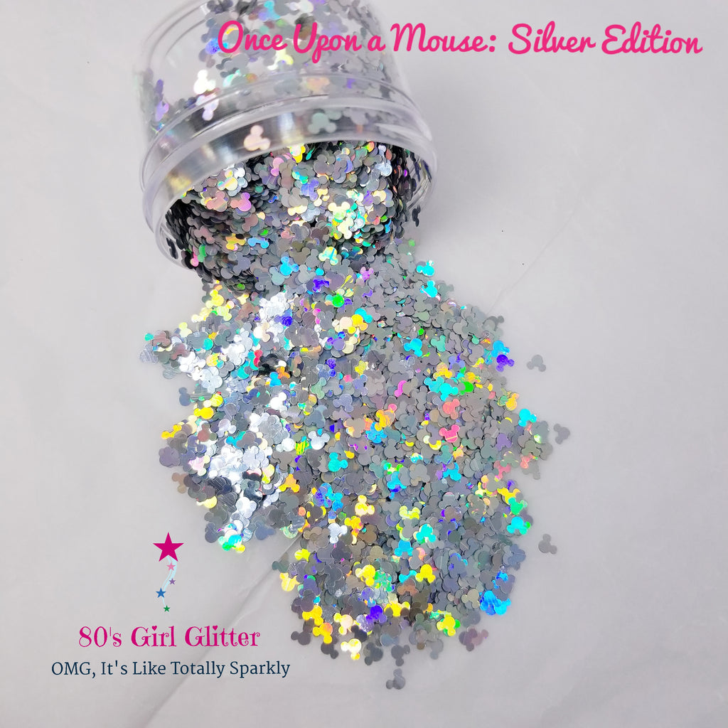 Once Upon a Mouse - Glitter - Glitter Shapes - Mickey Glitter - Mouse –  80's Girl Glitter