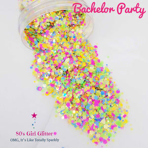 Bachelor Party - Glitter - Glitter Shapes - Glitter Dots