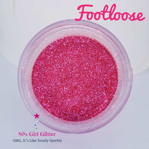 Footloose - Glitter - Pink Glitter - Watermelon Pink Ultra Fine Glitter