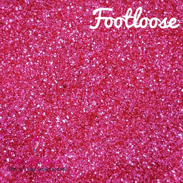 Footloose - Glitter - Pink Glitter - Watermelon Pink Ultra Fine Glitter