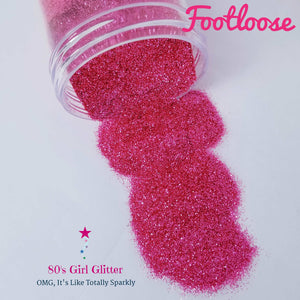 Footloose - Glitter - Pink Glitter - Watermelon Pink Ultra Fine Glitter