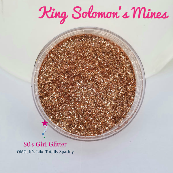 King Solomon's Mines - Glitter - Rose Gold Ultra Fine Glitter