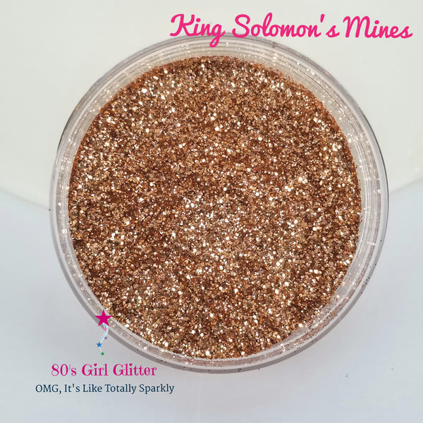 King Solomon's Mines - Glitter - Rose Gold Ultra Fine Glitter