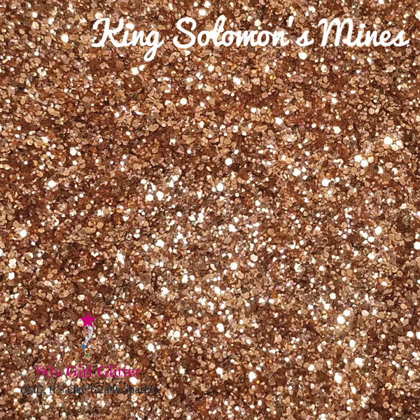 King Solomon's Mines - Glitter - Rose Gold Ultra Fine Glitter