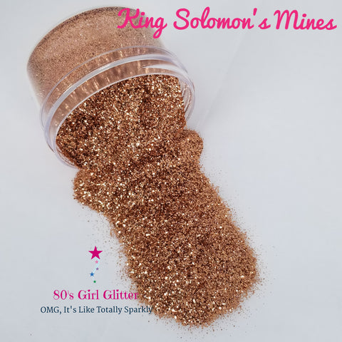 King Solomon's Mines - Glitter - Rose Gold Ultra Fine Glitter