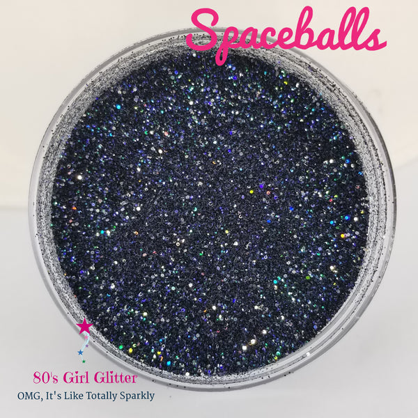 Spaceballs - Glitter - Black Glitter - Black Ultra Fine Glitter