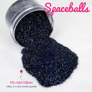 Spaceballs - Glitter - Black Glitter - Black Ultra Fine Glitter