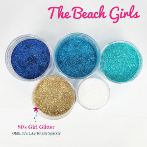The Beach Girls Collection - Glitter - Glitter Set - Ultra Fine Glitter - Glitter for Tumblers - Glitter Supply Shop