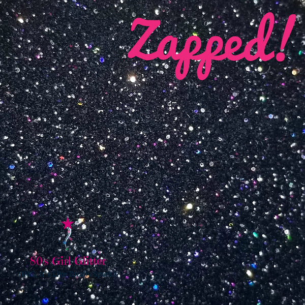 Zapped! - Glitter - Black Glitter - Black Ultra Fine Glitter