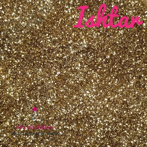 Ishtar - Glitter - Gold Glitter - Dark Gold Ultra Fine Glitter