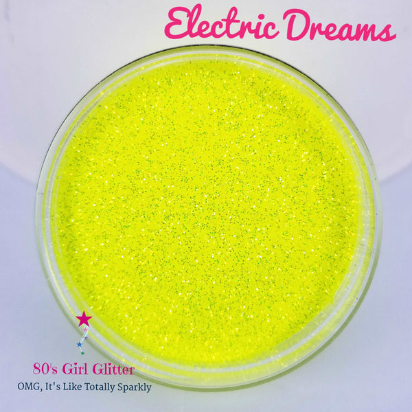 Electric Dreams - Glitter - Yellow Glitter - Neon Yellow Ultra Fine Glitter