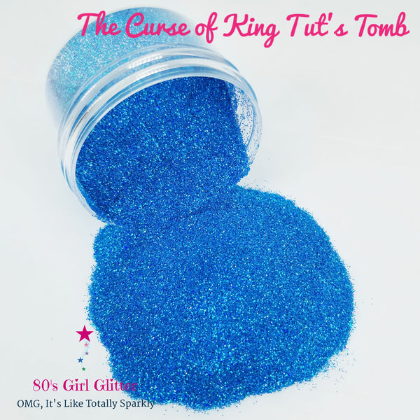 The Curse of King Tut's Tomb - Glitter - Blue Glitter - Blue Ultra Fine Holographic Glitter