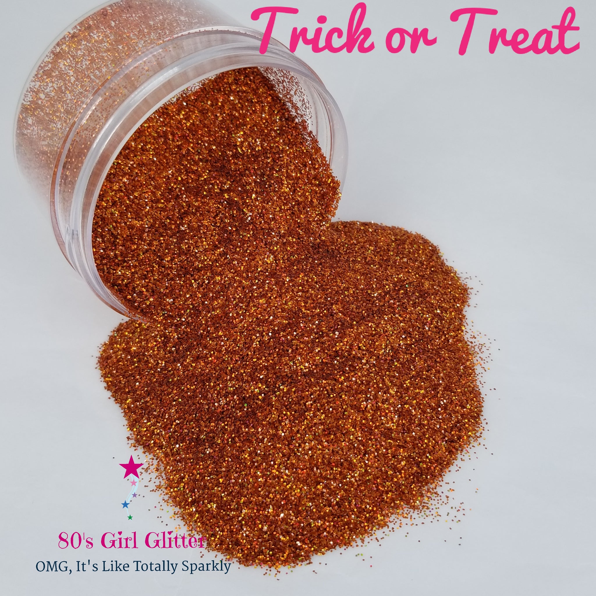 Trick or Treat - Glitter - Orange Glitter - Orange Ultra Fine Holographic Glitter