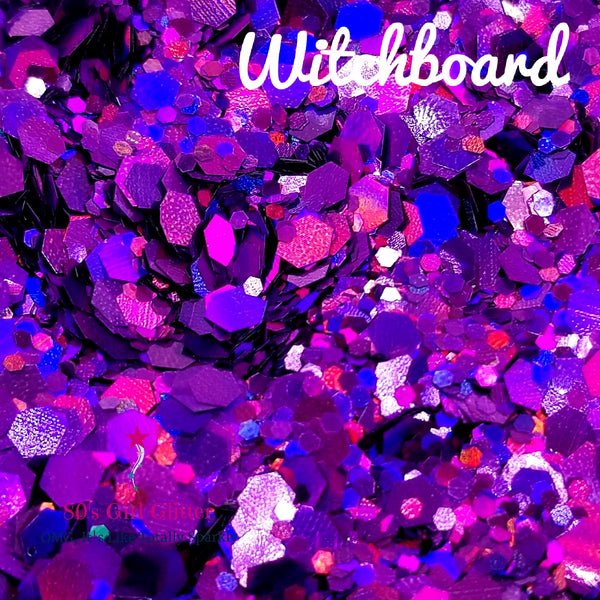 Witchboard - Glitter - Purple Glitter - Purple Chunky Holographic Glitter Mix