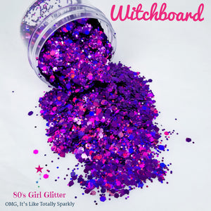 Witchboard - Glitter - Purple Glitter - Purple Chunky Holographic Glitter Mix