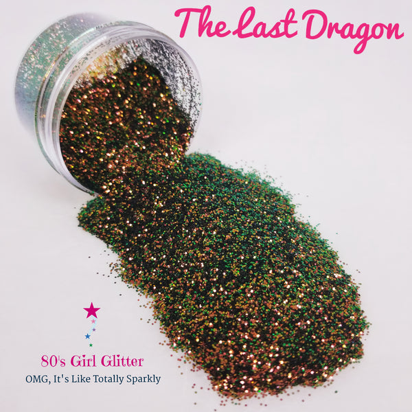 The Last Dragon - Glitter - Brown/Bronze Color Shifting Fine Glitter