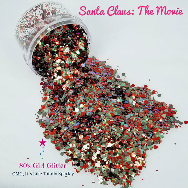 Santa Claus: The Movie - Glitter - Christmas Glitter - Vintage Chunky Metallic Christmas Glitter