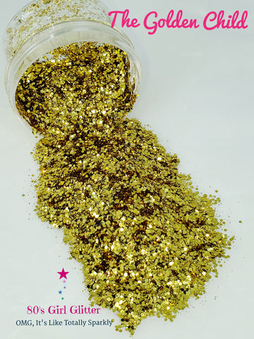 The Golden Child - Glitter - Gold Glitter - Tumbler Glitter - Resin Glitter - Slime Glitter