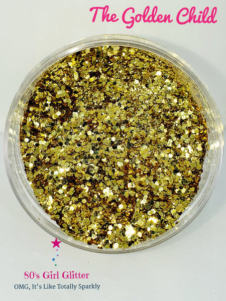 The Golden Child - Glitter - Gold Glitter - Tumbler Glitter - Resin Glitter - Slime Glitter