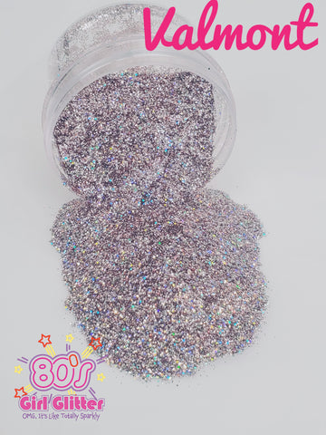 Valmont - Glitter - Pink and Silver Ultra Fine Glitter - Tumbler Glitter - Slime Glitter